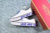 爆款推荐# 吸睛力十足！ Vans Authentic BMX 万斯Aut 黑红/白蓝 侧边字母印花涂鸦低帮帆布板鞋 货号：VN0A38EMQ6D 黑红 货号：VN0A38EMQ9M 白蓝 商品缩略图1