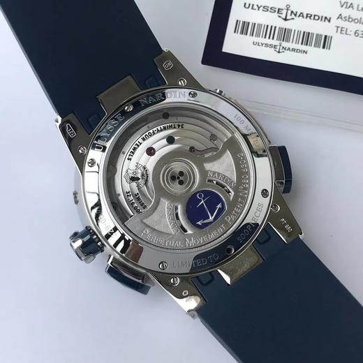 TWA出品—无限创意 品鉴雅典 航海世家 El Toro/Black Toro万年历腕表 复刻天文台认证机芯:UN-32自动上链机芯 专利双窗口大日历 表壳材质:316L钢/陶瓷圈口/陶瓷按钮/陶瓷表 商品图12