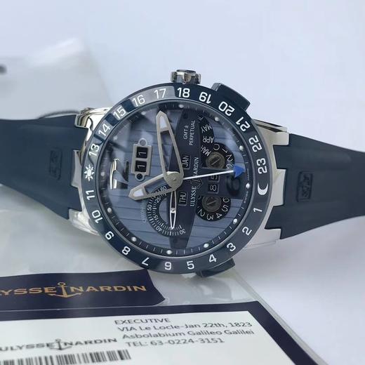 TWA出品—无限创意 品鉴雅典 航海世家 El Toro/Black Toro万年历腕表 复刻天文台认证机芯:UN-32自动上链机芯 专利双窗口大日历 表壳材质:316L钢/陶瓷圈口/陶瓷按钮/陶瓷表 商品图14