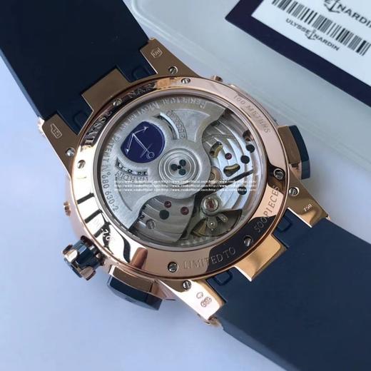 TWA出品—无限创意 品鉴雅典 航海世家 El Toro/Black Toro万年历腕表 复刻天文台认证机芯:UN-32自动上链机芯 专利双窗口大日历 表壳材质:316L钢/陶瓷圈口/陶瓷按钮/陶瓷表 商品图6