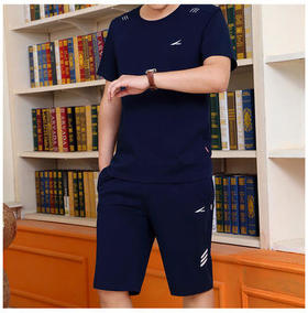 SP-11761运动套装夏季中老年爸爸装跑步服