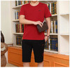 SP-11761运动套装夏季中老年爸爸装跑步服 商品缩略图3