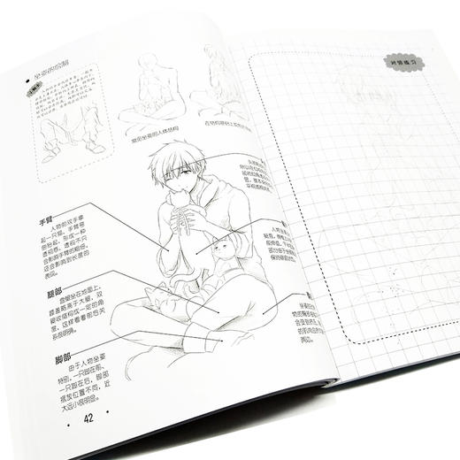 通向漫画家之路  美少年绘制练习册  漫画技法漫画分类绘画工具书漫画漫画绘制技巧 动漫绘制绘画美术教材零基础学漫画菜鸟变高手 商品图2