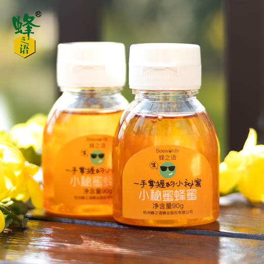 【90g*1/2瓶装】蜂之语蜂蜜小包装伴手礼便携式独立瓶装纯正天然非农家自产百花密 商品图0