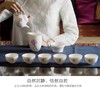 『映日』系列 · 岁月鎏金·凝脂玉瓷茶具套装 商品缩略图4