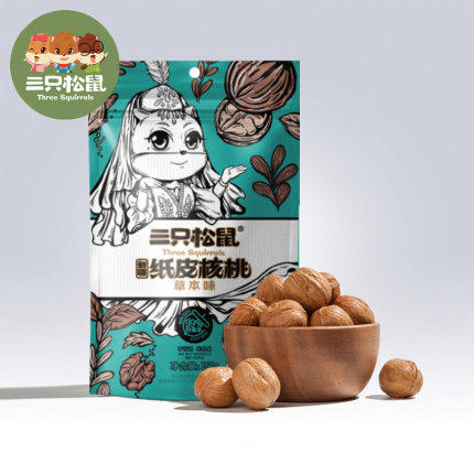 三只松鼠纸皮核桃150g 商品图0