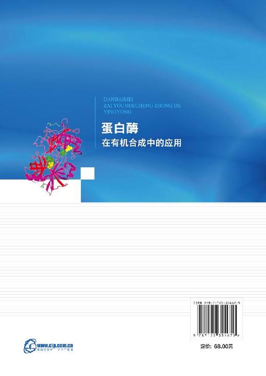 蛋白酶在有机合成中的应用 谢宗波 乐长高 高等学校化学及相关专业教材学生参考书 蛋白酶催化有机合成反应 生物催化应用研究书籍 商品图1