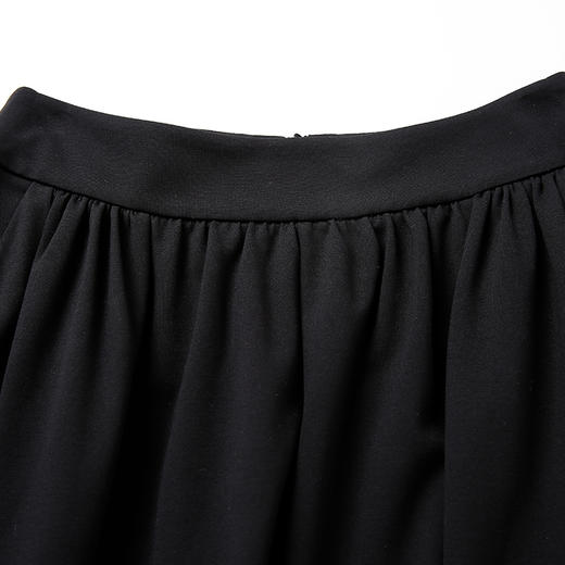 EITIE爱特爱女装春秋新款松紧腰宽松小脚裤哈伦裤九分休闲裤5505211 商品图3