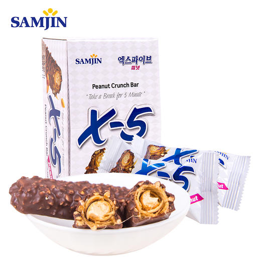 X-5花生夹心代可可脂 巧克力制品36g*24（临期特惠） 商品图2