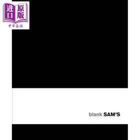 【中商原版】山姆的黑色笔记本（空白） 英文原版 Sam’s Blank Black Notebook