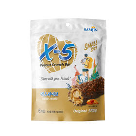 X-5 花生夹心代可可脂巧克力制品自立袋114g*2（效期21.4月份）