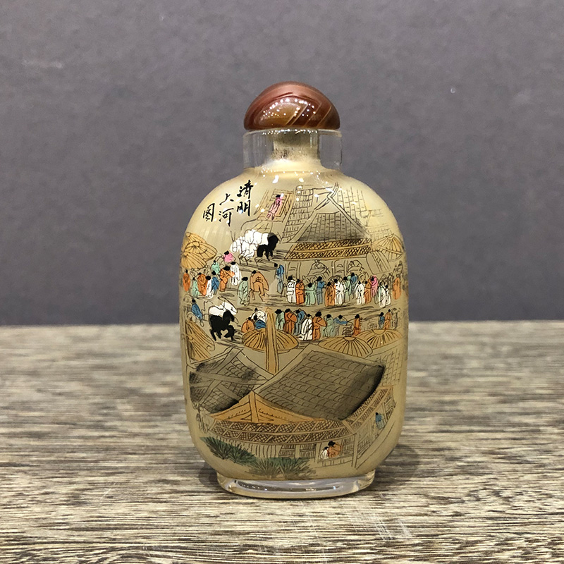 鼻烟壶·清明上河图