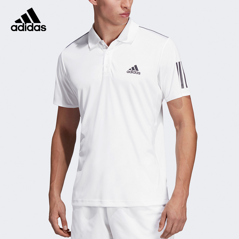 adidas阿迪达斯短袖男2020夏季新款休闲polo衫运动透气t恤du0849