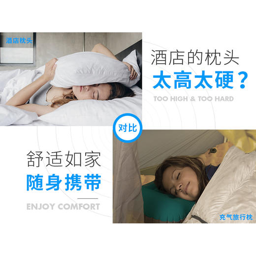 Sea to summit 轻量加大PLUS充气枕头 办公室居家旅行靠背腰枕 商品图2
