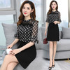 YWE-HSY-C8065-1新款时尚印花连衣裙 商品缩略图1