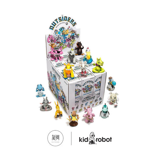 Kidrobot Joe Ledbetter Outsider 盲盒 商品图0