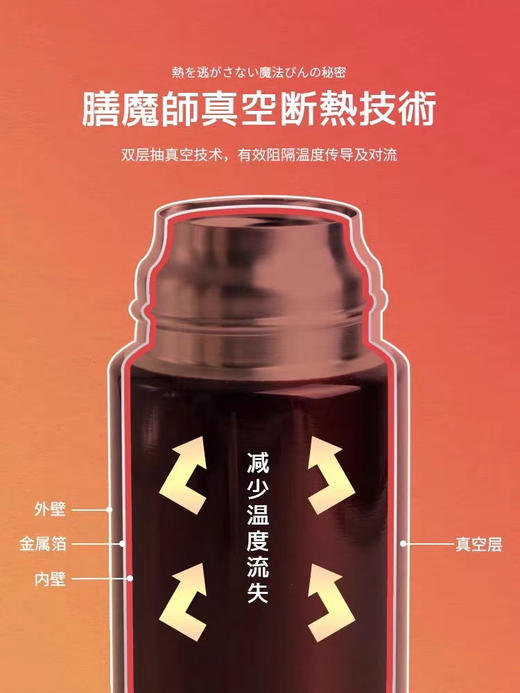 膳魔师保温杯FFM350ml
（酒红色/珍珠白/粉红色） 商品图3