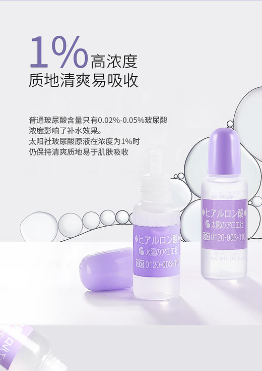 日本太阳社玻尿酸原液10ml 商品图2