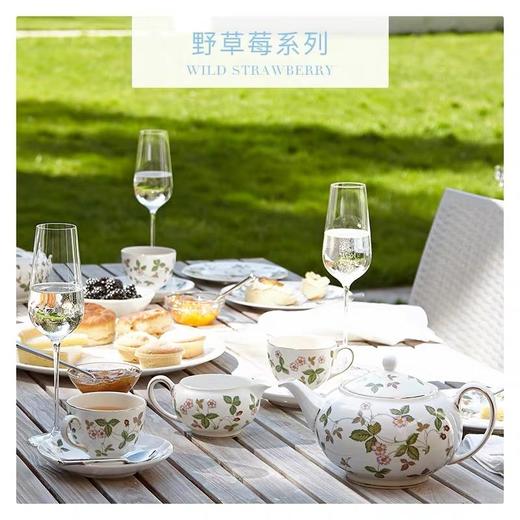 WEDGWOOD玮致活野草莓茶杯碟骨瓷欧式咖啡杯碟下午茶杯茶碟50105504064 商品图3