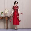 MLY-10982-8夏季婚庆妈妈气质套装大码婚礼服连衣裙 商品缩略图0