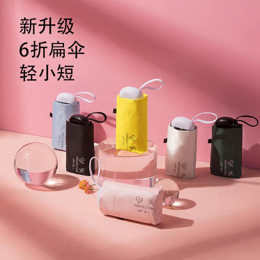晴雨两用卡片伞——小巧灵动，尽在掌中 商品图0