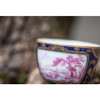 霁蓝描金开窗山水品茗杯 商品缩略图3