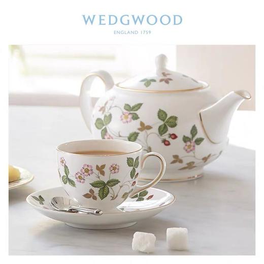 WEDGWOOD玮致活野草莓茶杯碟骨瓷欧式咖啡杯碟下午茶杯茶碟50105504064 商品图2