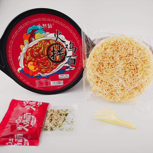 优选新品|小熬仙火鸡拌面130g*6桶装整箱火鸡拌面方便面网红夜宵速食泡面 商品图6