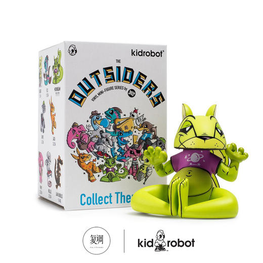 Kidrobot Joe Ledbetter Outsider 盲盒 商品图4