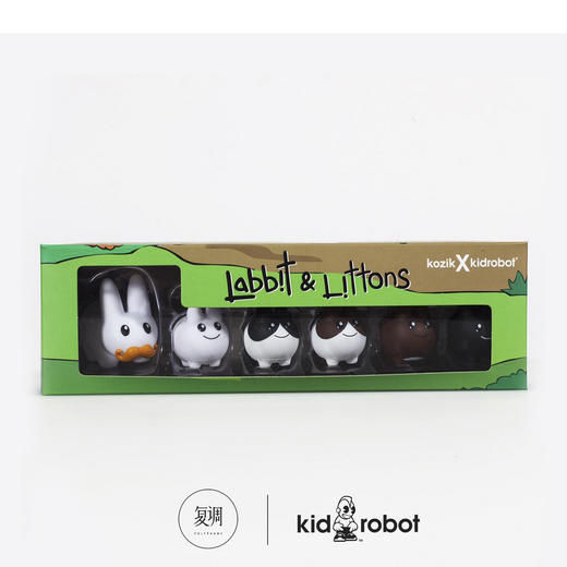 Kidrobot Labbit With Littons 6-Pack 商品图3