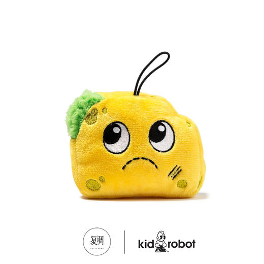Kidrobot Yukky World 变质世界 芝士 Ol Blue Small 商品图0