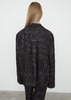 Toteme 20PF 奶油色/黑色 SANVILLE logo真丝衬衫 商品缩略图4