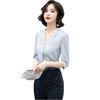 XP-6316XXN韩版职业装2020新款v领短袖工作服 商品缩略图4