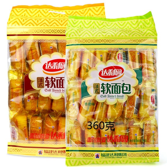 达利园软面包360克