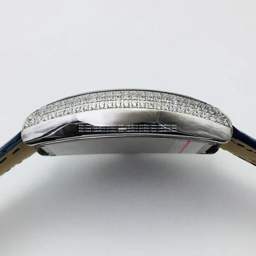 【AN Factory】力作 市场高版本 FM法兰.克穆勒中性表！细节方面：
1：直径35.9毫米，厚度8毫米！
2：全镶嵌高品质水钻，真空电镀18k铂金和18k玫瑰金的精钢表壳！色彩靓丽持久，钻石闪 商品图6