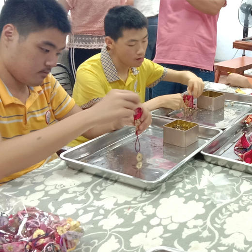 【公益义卖】一群小天使纯手工完成的端午防疫香囊（10个装包邮  颜色随机发货） 商品图0