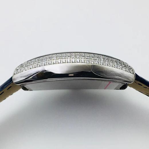 【AN Factory】力作 市场高版本 FM法兰.克穆勒中性表！细节方面：
1：直径35.9毫米，厚度8毫米！
2：全镶嵌高品质水钻，真空电镀18k铂金和18k玫瑰金的精钢表壳！色彩靓丽持久，钻石闪 商品图12