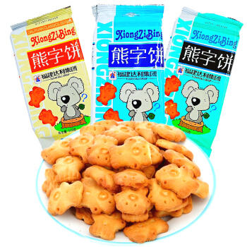 达利园熊字饼115克 商品图0