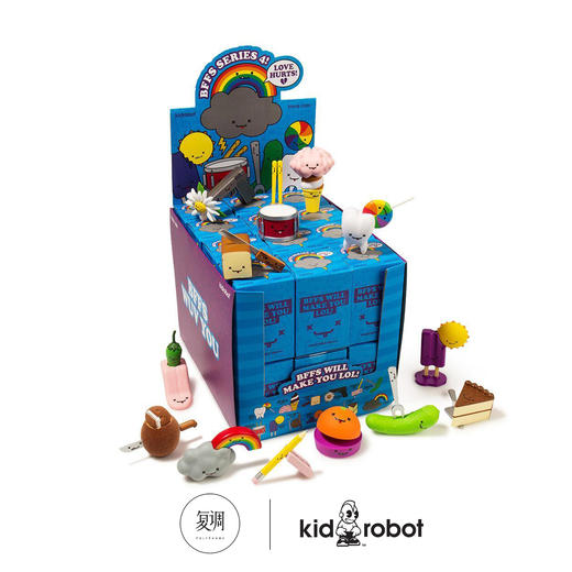 Kidrobot BFFs series 4 盲盒 商品图0