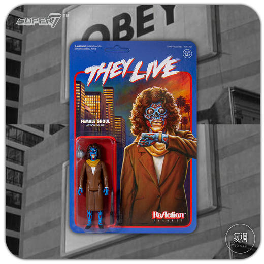 Super7 极度空间 They Live 挂卡 商品图2