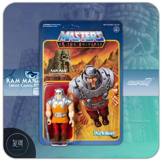 Super7 希曼 异色版 挂卡 Master of the Universe 商品图6