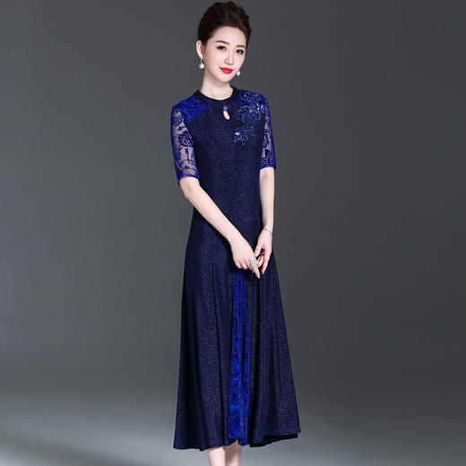 YZL-682喜婆婆结婚礼服2020高贵中年大码妈妈装洋气两件套 商品图1