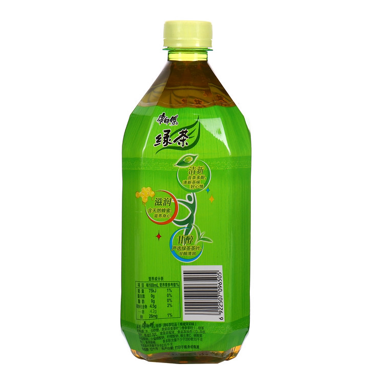 康师傅 绿茶 1l