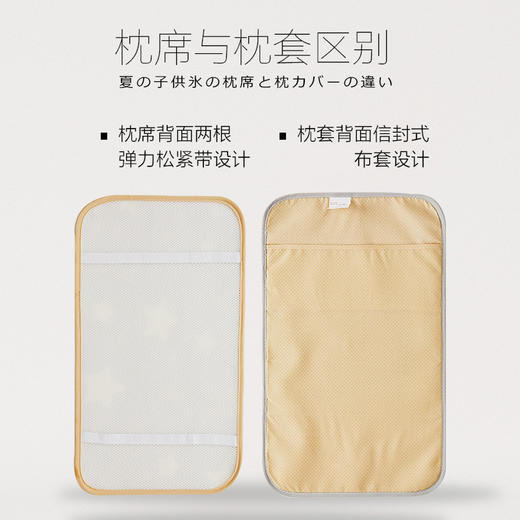 【儿童卡通冰丝枕巾】冰丝儿童卡通枕头巾夏天吸汗防滑婴儿宝宝一对装夏季凉 商品图3