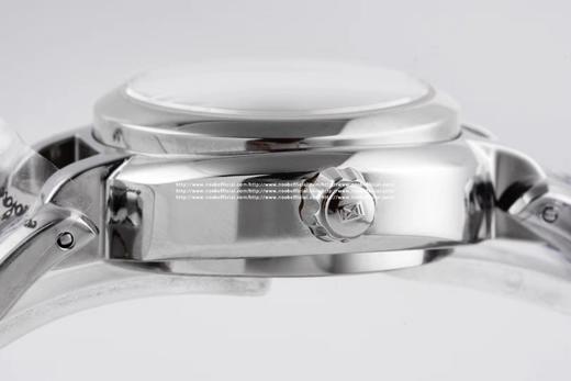 圆润皎洁 精致秀气！品鉴N强女士机械——浪琴表心月系列腕表。【精彩细节】1.腕表尺寸26.5毫米，圆润皎洁的表壳做工出色，散发如正品一般的柔和质感。2.间金镀层——采用18KPVD电镀，并非普通电镀 商品图6