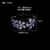 ZY-H064高档水钻花朵扭扭夹  丸子头头饰盘发器 商品缩略图3