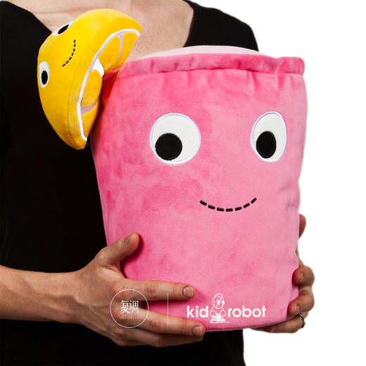 Kidrobot 美味世界 Yummy World 粉红柠檬汁毛绒玩具 商品图2