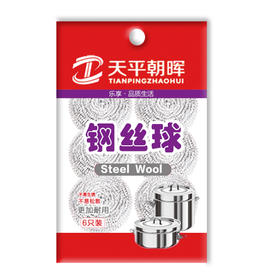 天平朝晖Balance 优质清洁钢丝球6只/袋