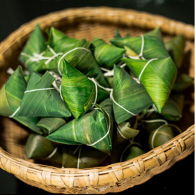 【冻品】楚之原清水粽5枚/约625g