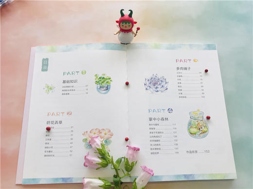 莳花弄草：清新风水彩植物插画入门  9787568057387 华中科技大学出版社 商品图2